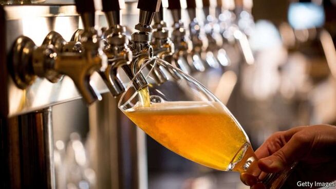 La bière contient moins d'alcool que la vodka.